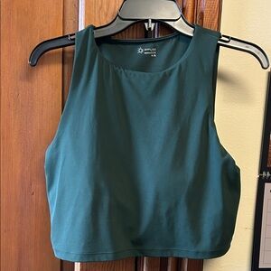 Aerie Women's Dark Green Crop Top